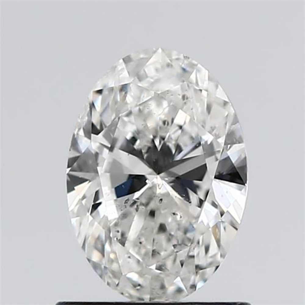 1.00 Carat Oval Loose Diamond, H, SI2, Super Ideal, GIA Certified