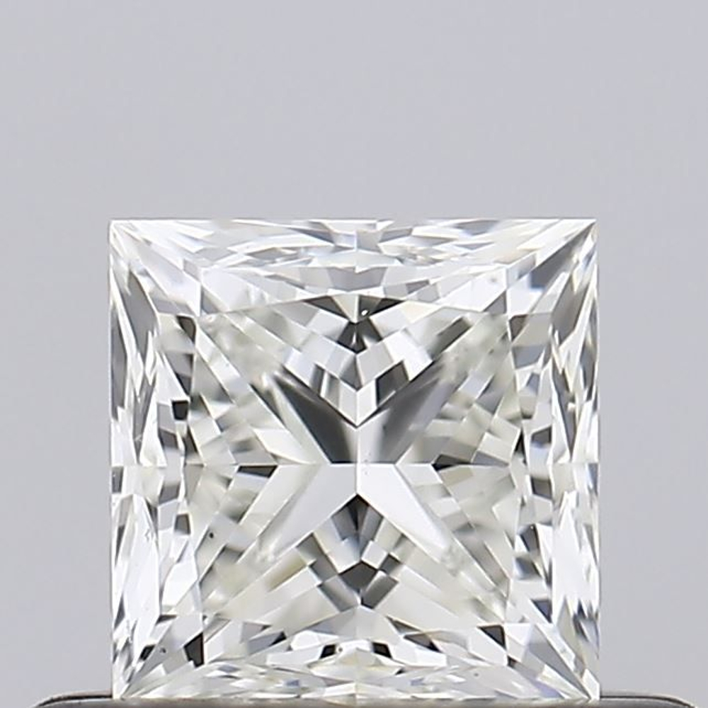 0.50 Carat Princess Loose Diamond, J, VS1, Excellent, GIA Certified