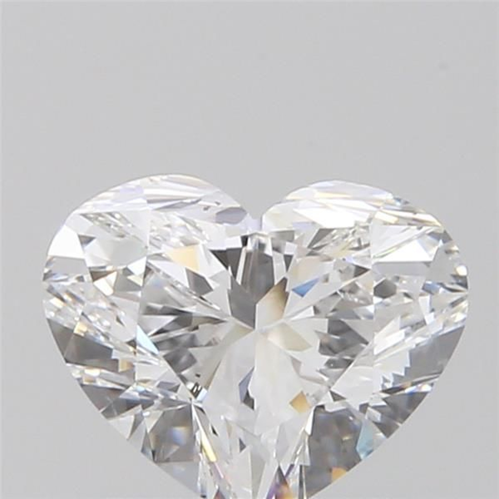 0.97 Carat Heart Loose Diamond, D, VS2, Ideal, GIA Certified