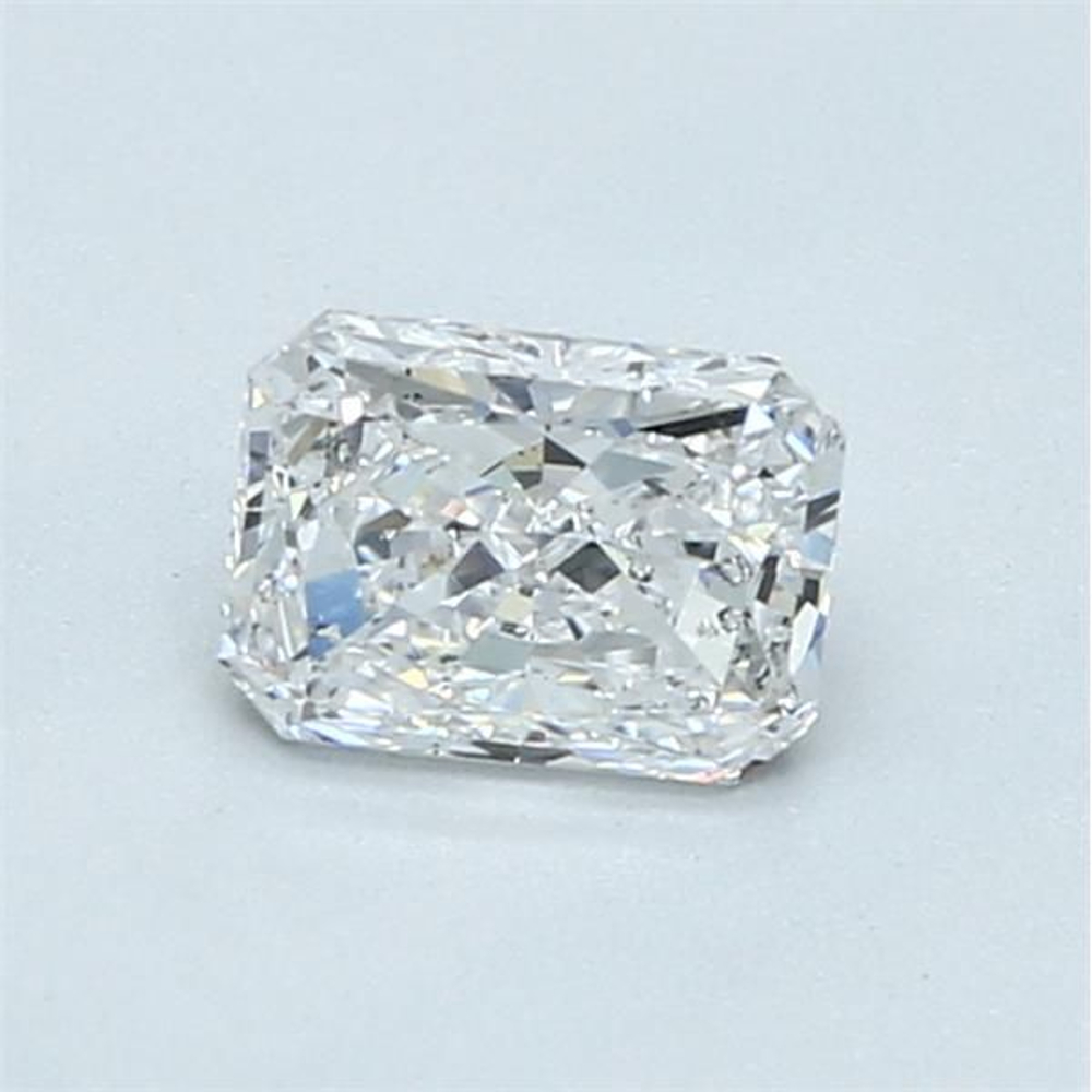 0.57 Carat Radiant Loose Diamond, D, SI2, Super Ideal, GIA Certified