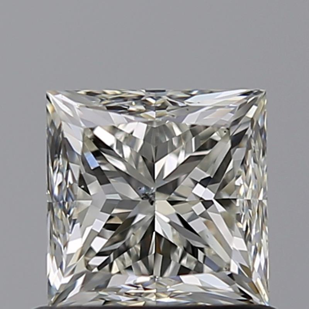 0.90 Carat Princess Loose Diamond, K, SI1, Excellent, GIA Certified | Thumbnail