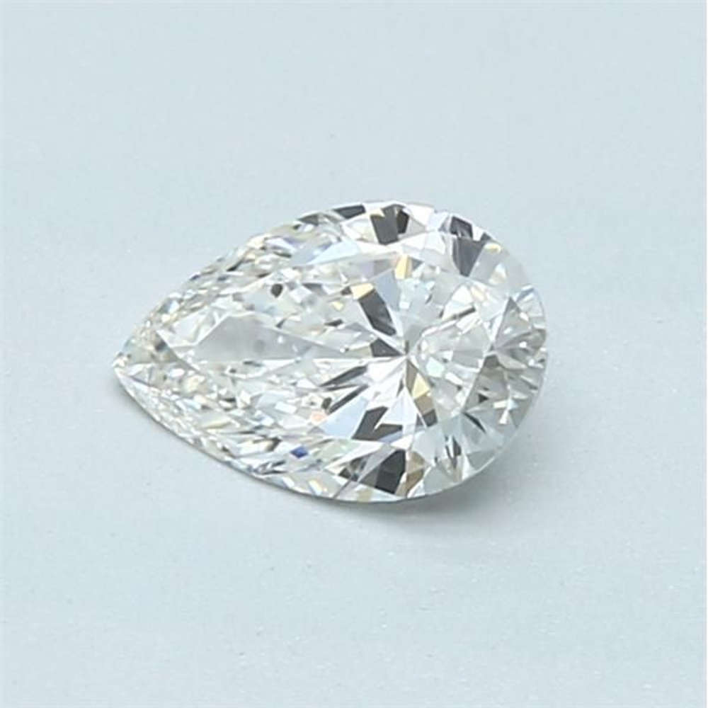 0.40 Carat Pear Loose Diamond, H, SI1, Ideal, GIA Certified