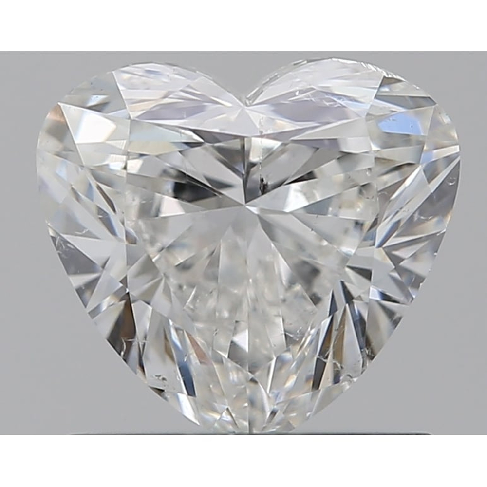0.80 Carat Heart Loose Diamond, G, SI1, Ideal, GIA Certified