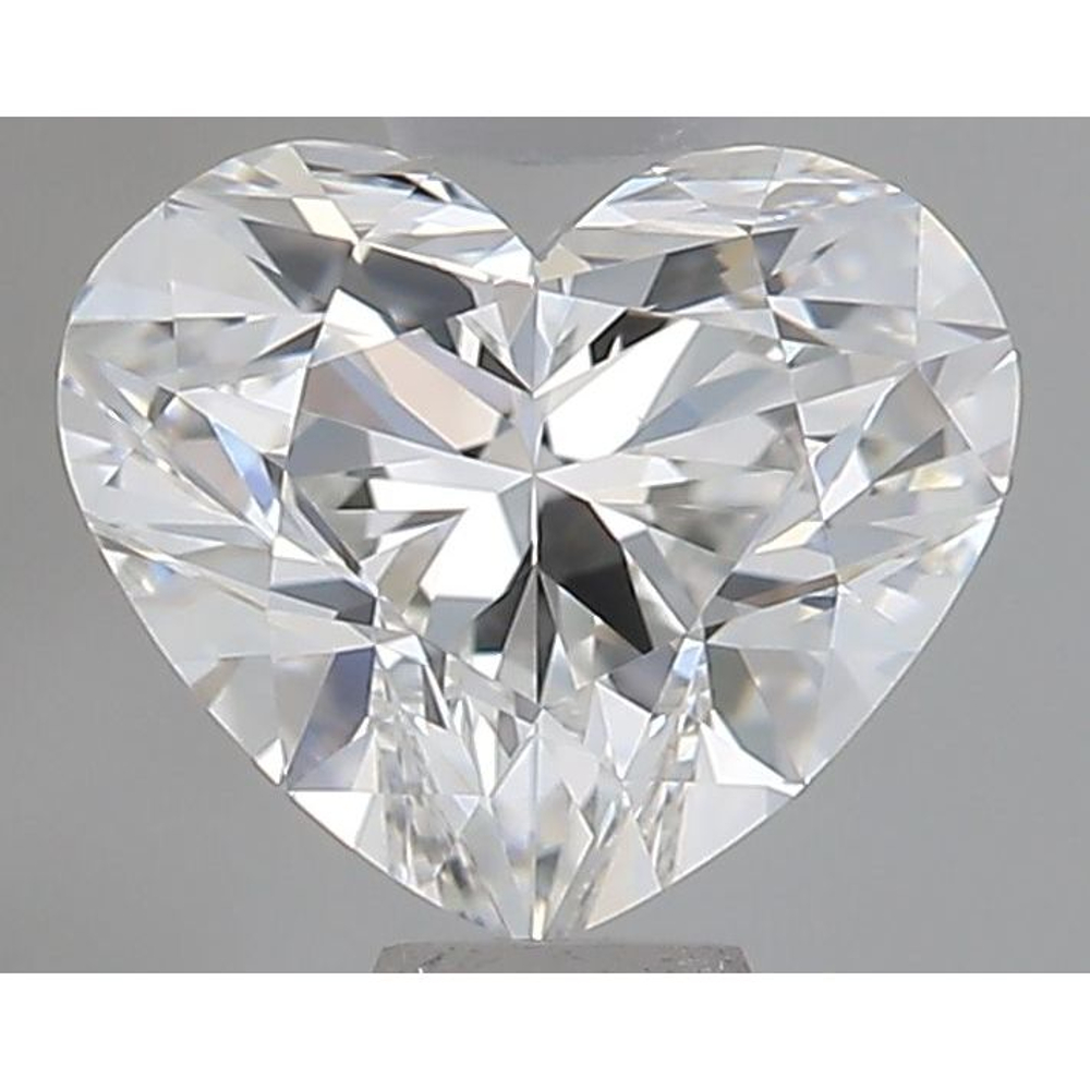 0.71 Carat Heart Loose Diamond, G, VS1, Super Ideal, GIA Certified | Thumbnail