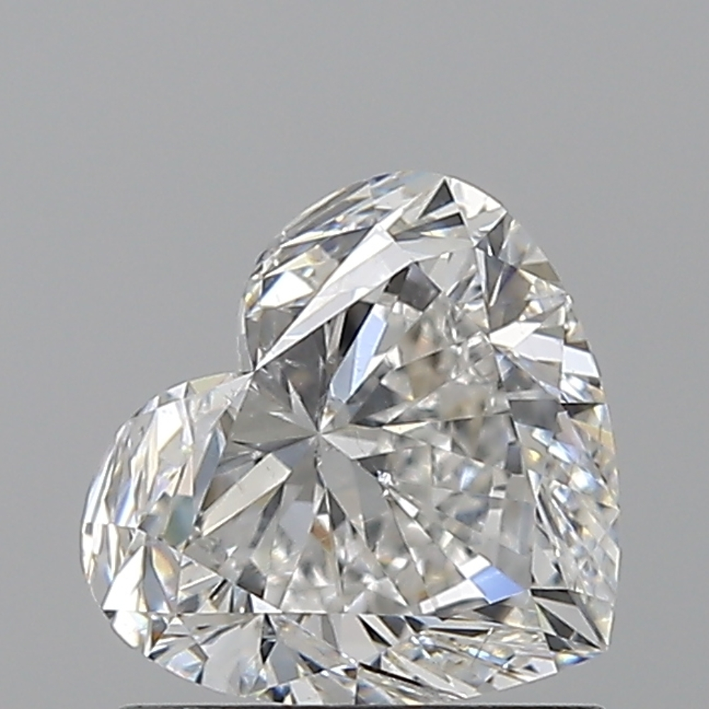 1.20 Carat Heart Loose Diamond, F, SI2, Ideal, GIA Certified