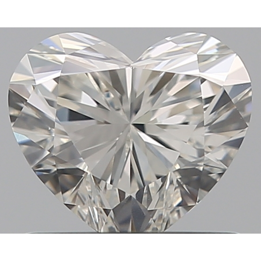 0.75 Carat Heart Loose Diamond, H, VS2, Super Ideal, GIA Certified | Thumbnail