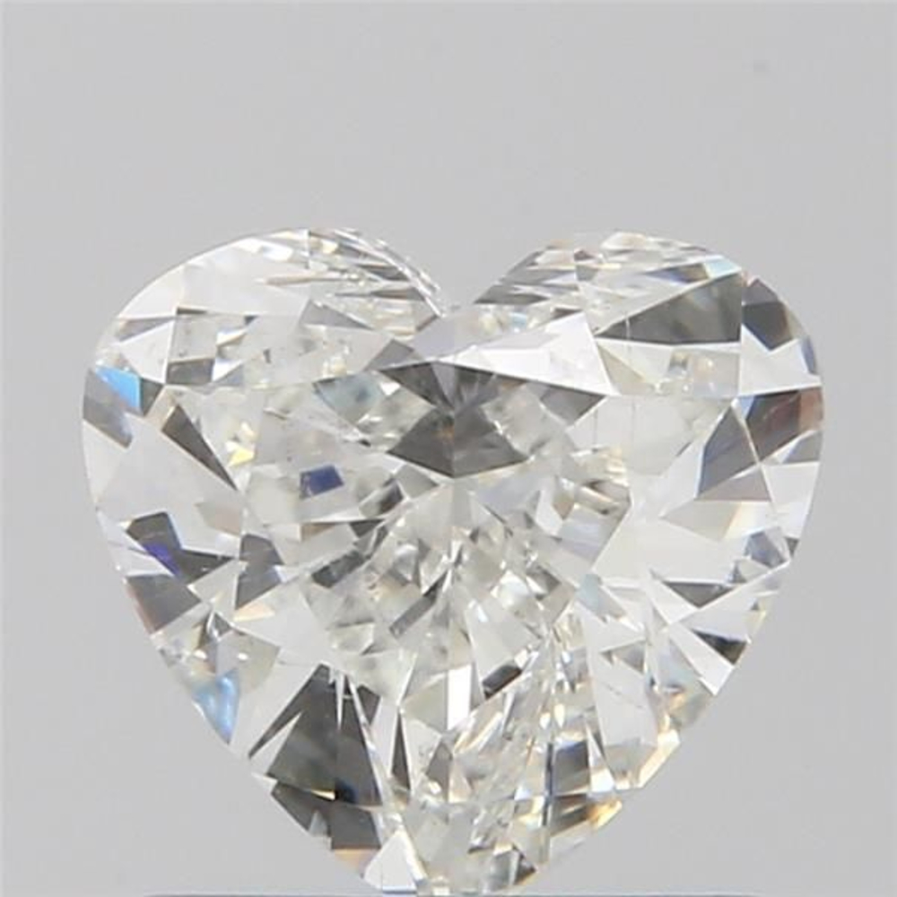 1.00 Carat Heart Loose Diamond, H, SI1, Excellent, GIA Certified