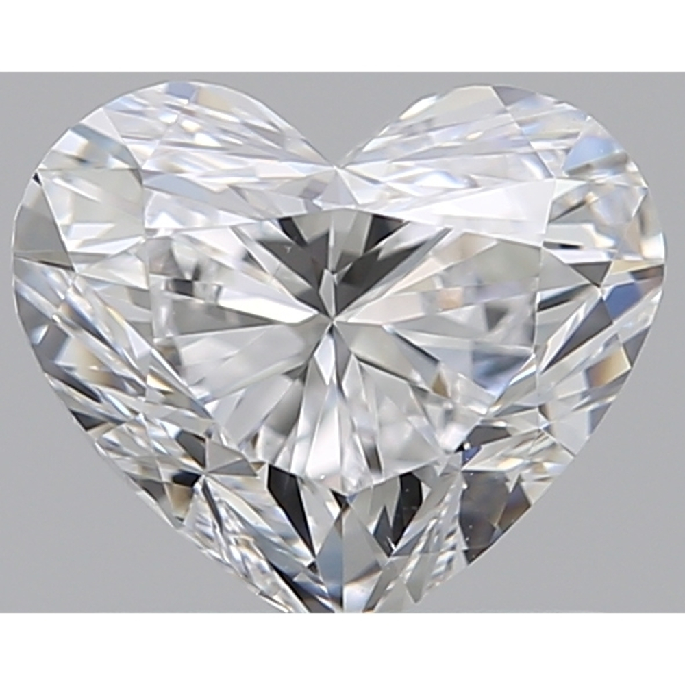 0.75 Carat Heart Loose Diamond, D, VVS1, Ideal, GIA Certified