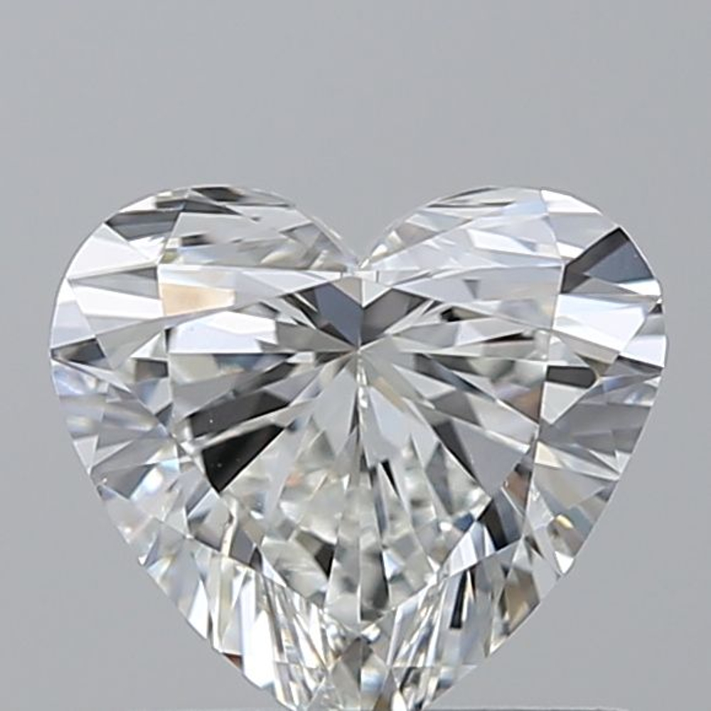 0.82 Carat Heart Loose Diamond, H, VS2, Super Ideal, GIA Certified