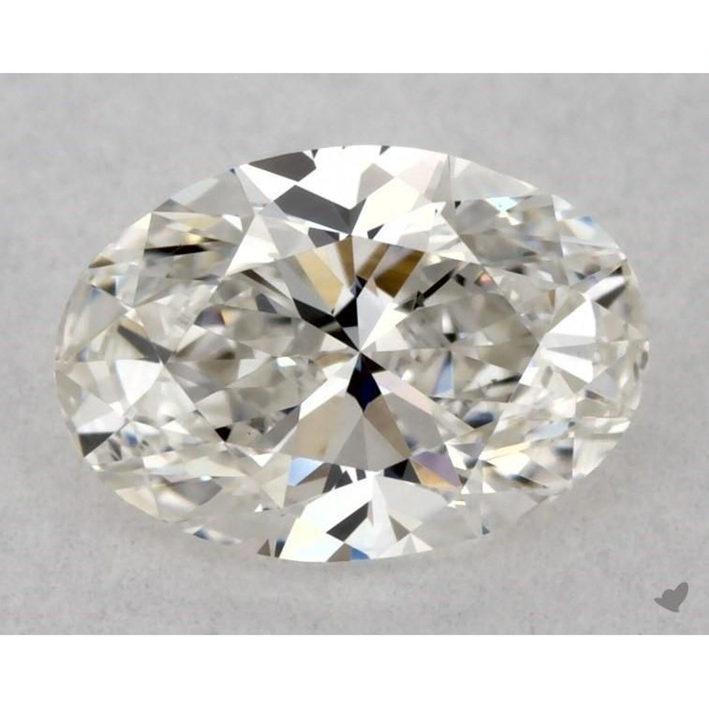 0.50 Carat Oval Loose Diamond, G, VS1, Ideal, GIA Certified