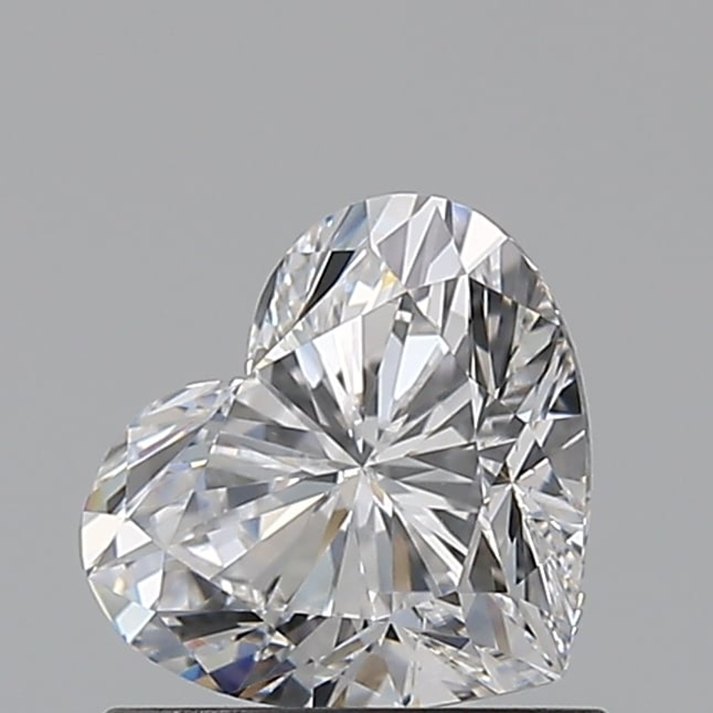 0.70 Carat Heart Loose Diamond, D, VS1, Ideal, GIA Certified | Thumbnail