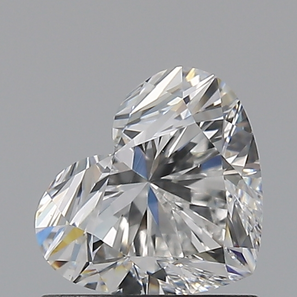 0.82 Carat Heart Loose Diamond, E, VS1, Super Ideal, GIA Certified