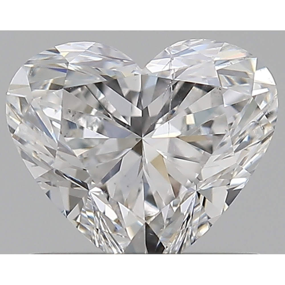 0.73 Carat Heart Loose Diamond, E, SI1, Super Ideal, GIA Certified