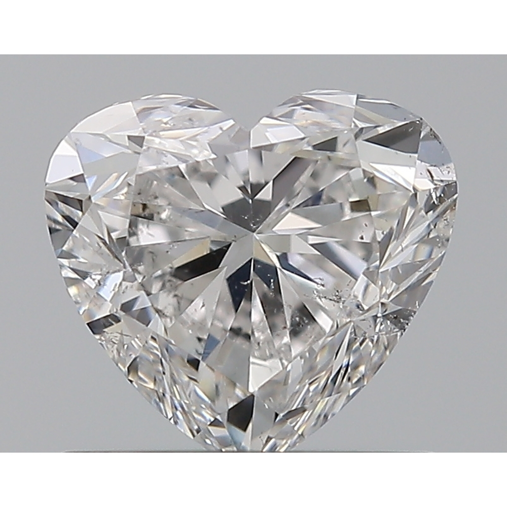 1.00 Carat Heart Loose Diamond, D, SI2, Ideal, GIA Certified