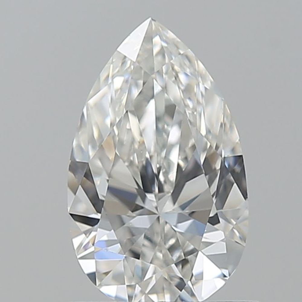 0.79 Carat Pear Loose Diamond, G, VS2, Super Ideal, GIA Certified | Thumbnail