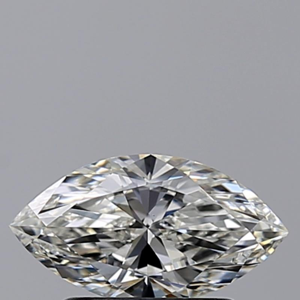 0.72 Carat Marquise Loose Diamond, H, VS1, Ideal, GIA Certified