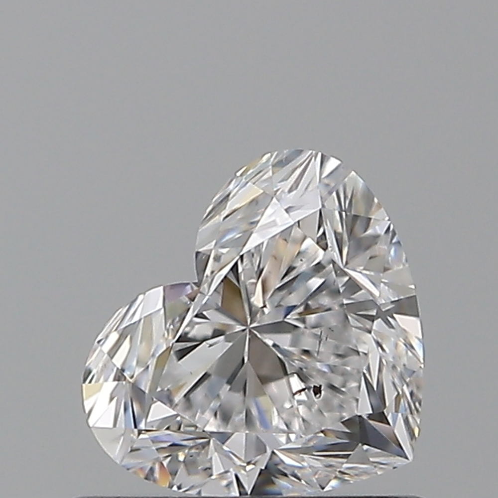 0.60 Carat Heart Loose Diamond, D, SI1, Super Ideal, GIA Certified | Thumbnail