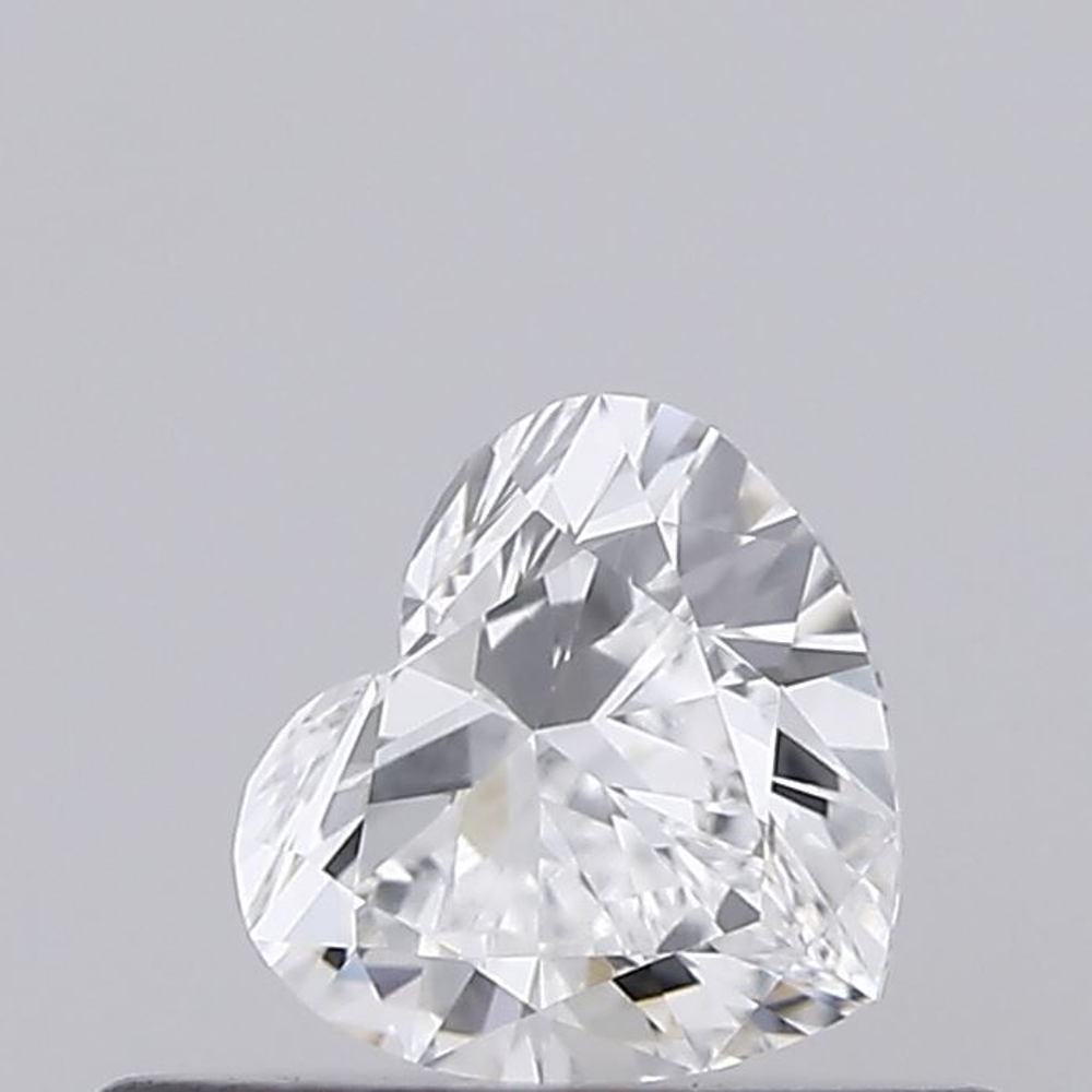0.27 Carat Heart Loose Diamond, D, VVS1, Excellent, GIA Certified | Thumbnail