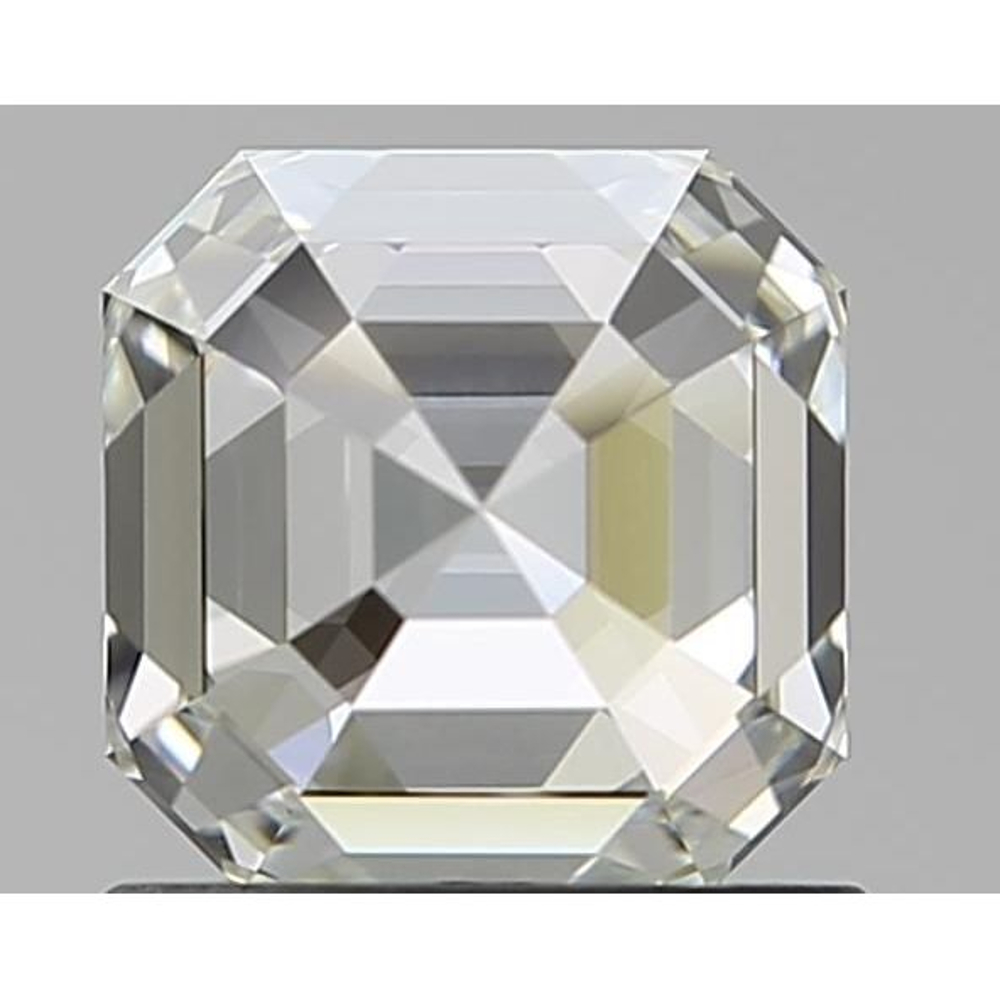 0.94 Carat Asscher Loose Diamond, J, VVS2, Super Ideal, GIA Certified