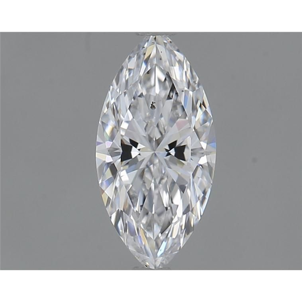 0.52 Carat Marquise Loose Diamond, D, SI1, Super Ideal, GIA Certified | Thumbnail