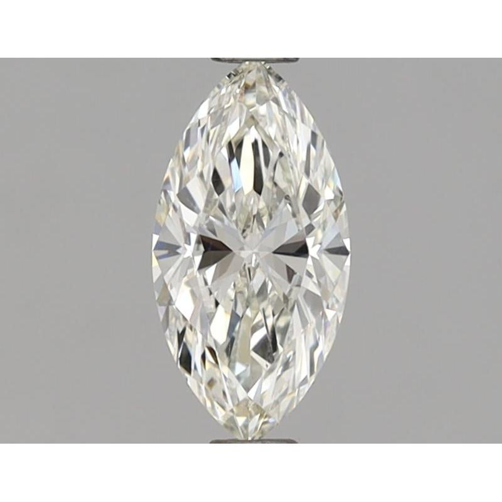 0.60 Carat Marquise Loose Diamond, J, VS2, Ideal, GIA Certified | Thumbnail