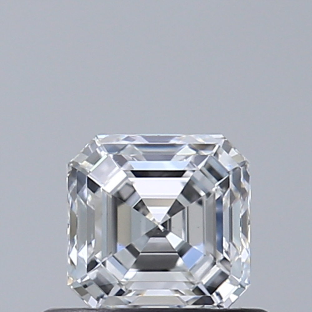 0.50 Carat Asscher Loose Diamond, E, VS1, Ideal, GIA Certified