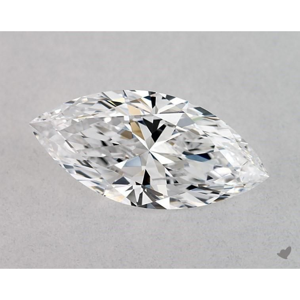 0.60 Carat Marquise Loose Diamond, D, VVS1, Ideal, GIA Certified