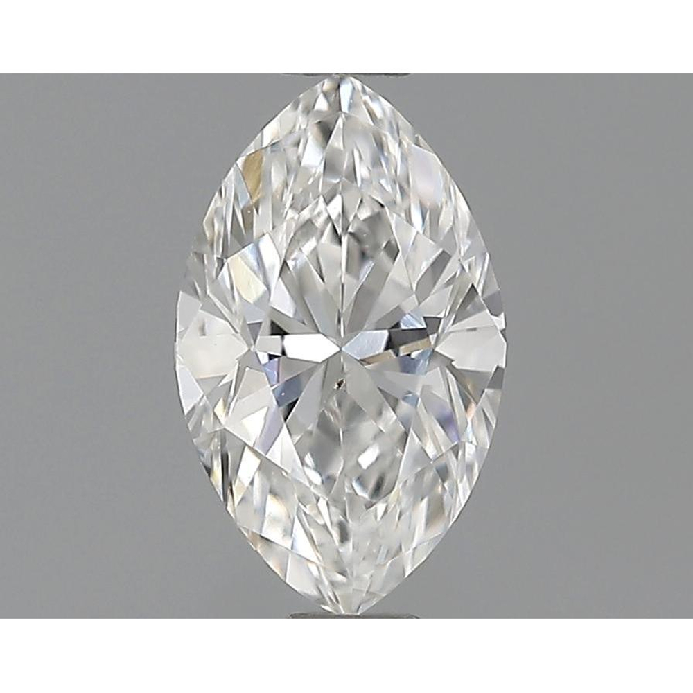 0.58 Carat Marquise Loose Diamond, F, SI1, Very Good, GIA Certified | Thumbnail