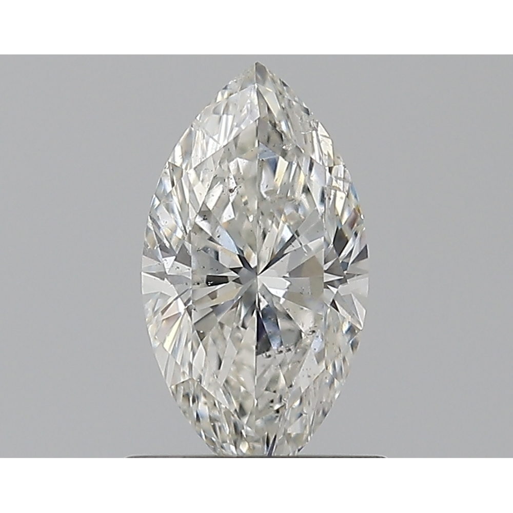 0.73 Carat Marquise Loose Diamond, H, SI2, Ideal, GIA Certified | Thumbnail