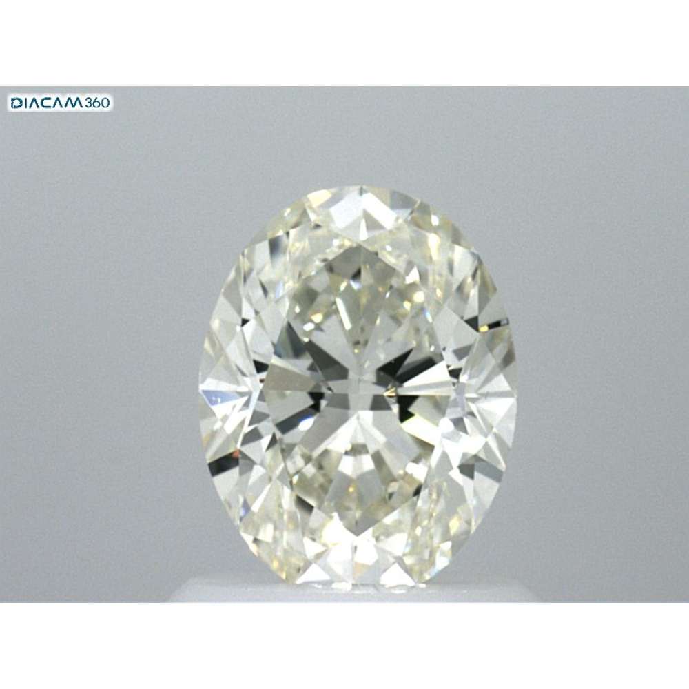 1.05 Carat Oval Loose Diamond, K, VVS2, Super Ideal, GIA Certified | Thumbnail
