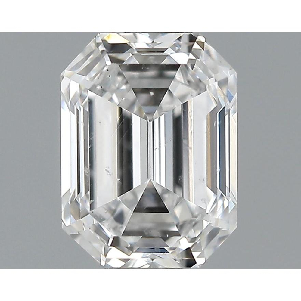 1.03 Carat Emerald Loose Diamond, E, SI1, Super Ideal, GIA Certified | Thumbnail