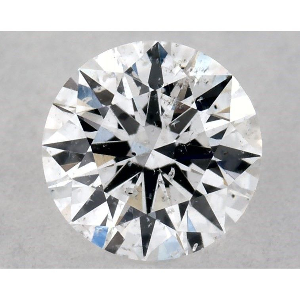 0.29 Carat Round Loose Diamond, D, I1, Super Ideal, GIA Certified