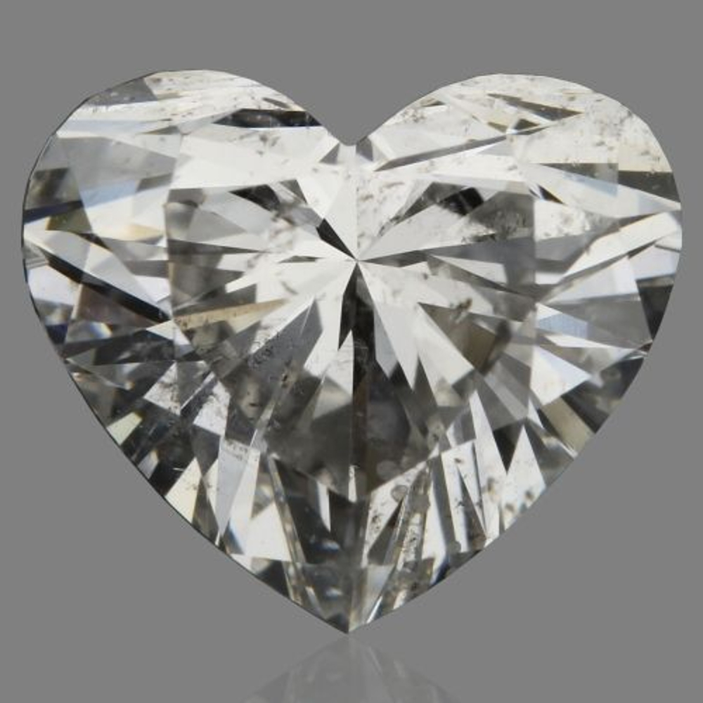 1.01 Carat Heart Loose Diamond, F, SI2, Ideal, GIA Certified | Thumbnail