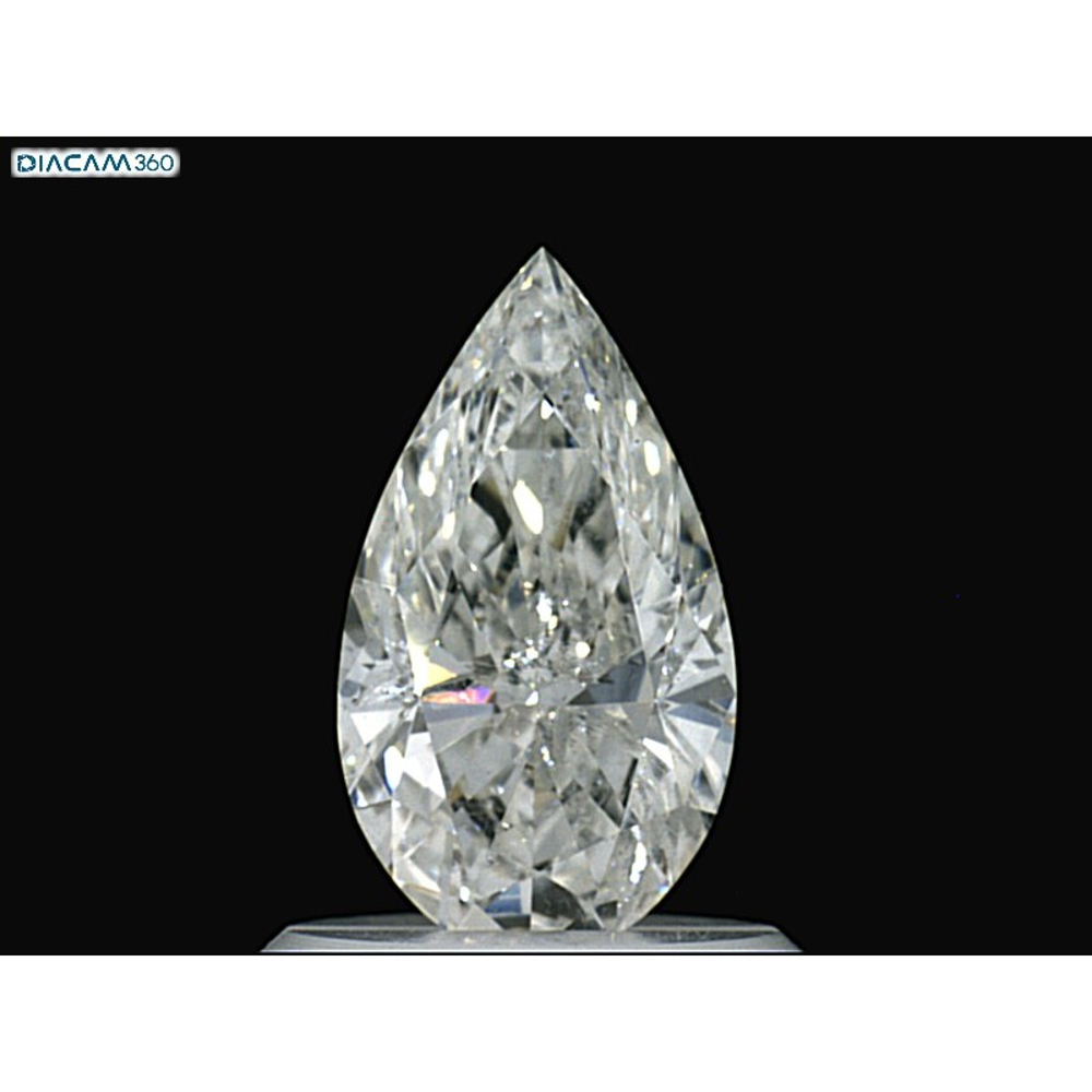 0.70 Carat Pear Loose Diamond, G, I2, Super Ideal, GIA Certified