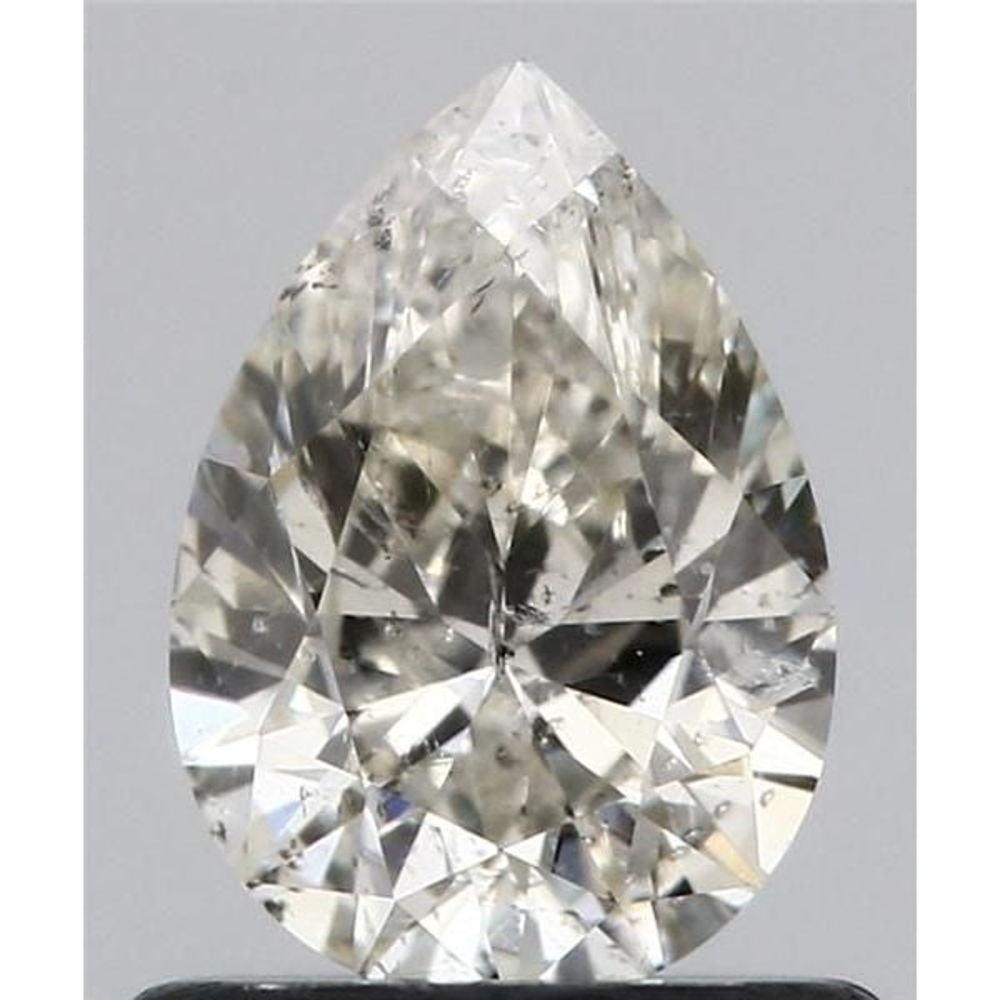0.71 Carat Pear Loose Diamond, J, I1, Ideal, GIA Certified