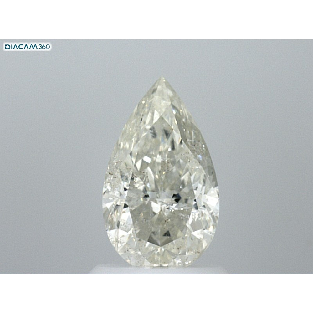1.18 Carat Pear Loose Diamond, K, I2, Super Ideal, GIA Certified | Thumbnail