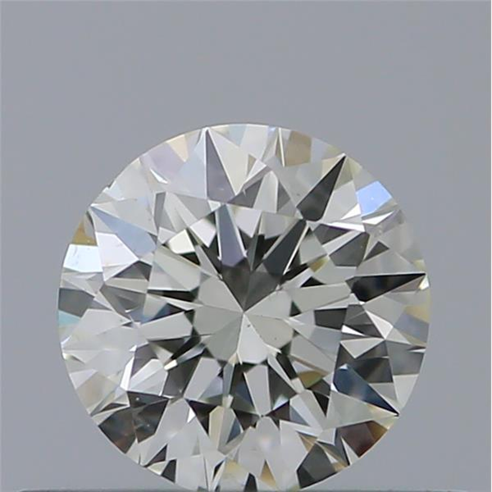0.35 Carat Round Loose Diamond, K, VS1, Super Ideal, GIA Certified