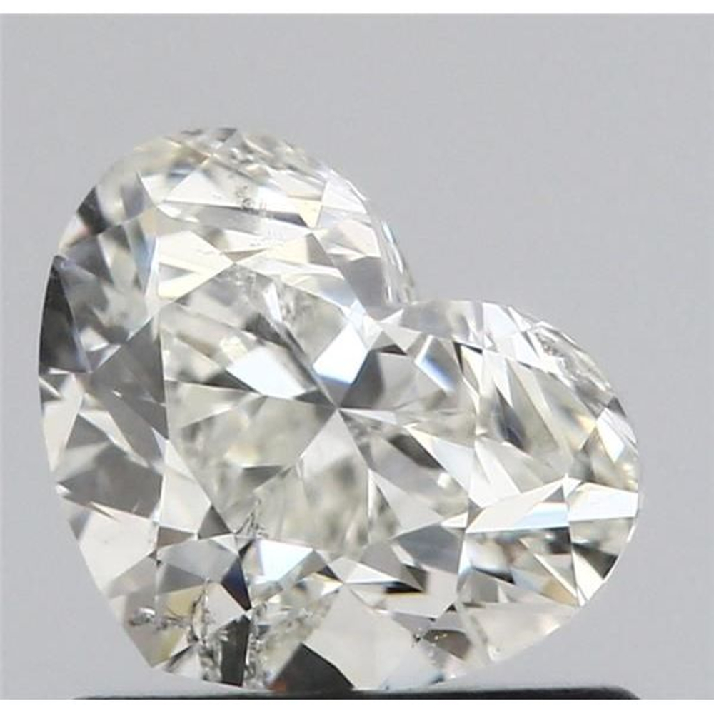 0.80 Carat Heart Loose Diamond, K, SI2, Ideal, GIA Certified | Thumbnail