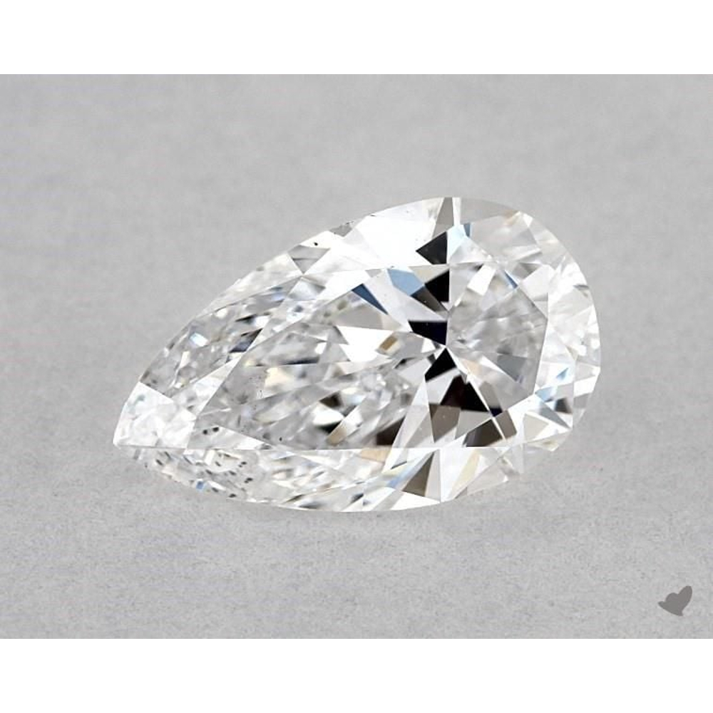 0.90 Carat Pear Loose Diamond, D, SI1, Ideal, GIA Certified