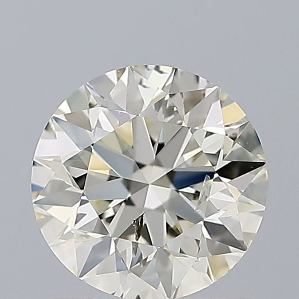 1.01 Carat Round Loose Diamond, K, SI2, Ideal, GIA Certified