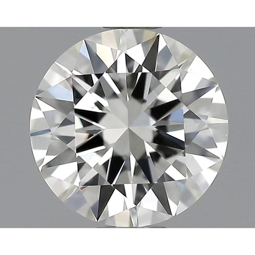 0.90 Carat Round Loose Diamond, J, VVS1, Excellent, GIA Certified | Thumbnail