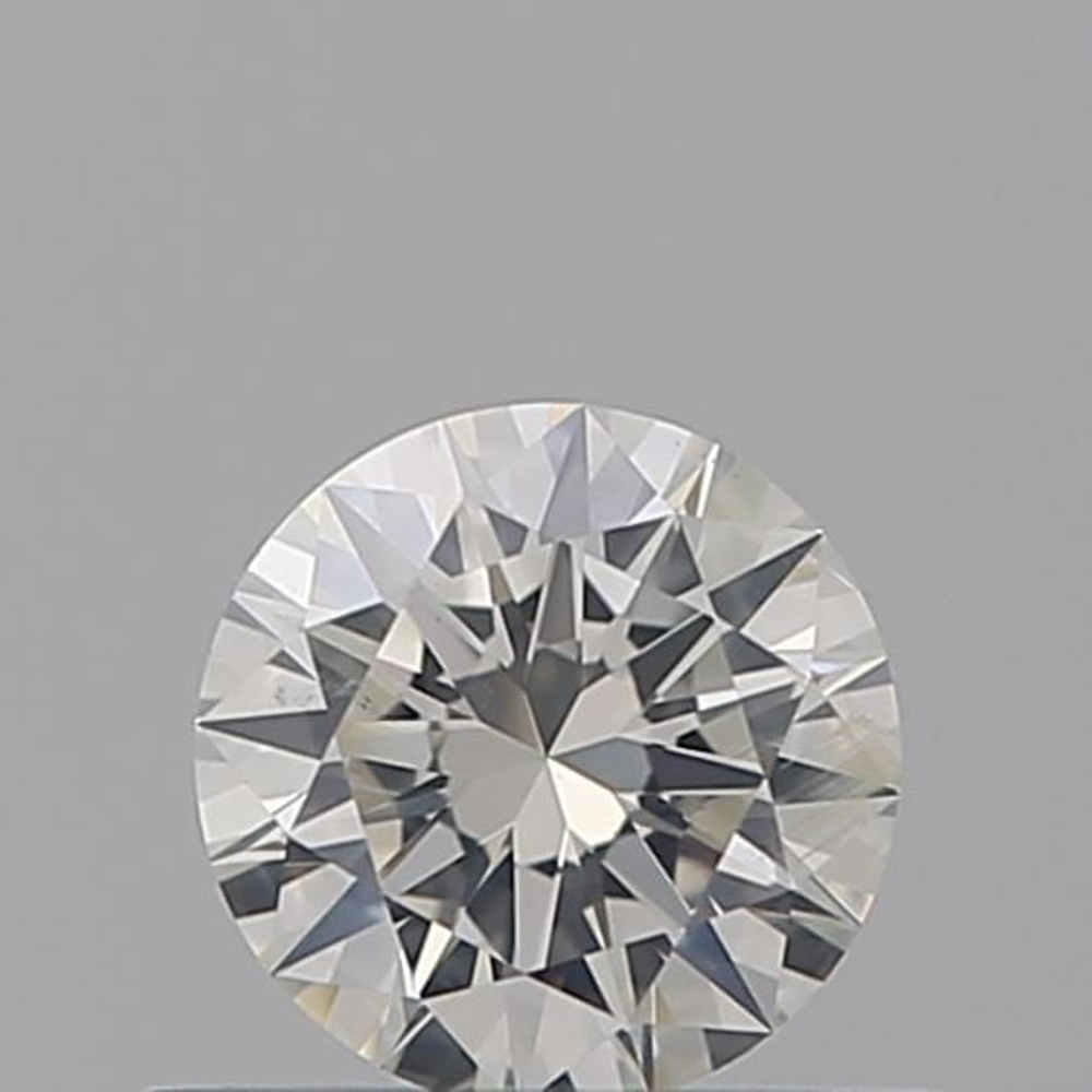 0.38 Carat Round Loose Diamond, I, I1, Ideal, GIA Certified | Thumbnail