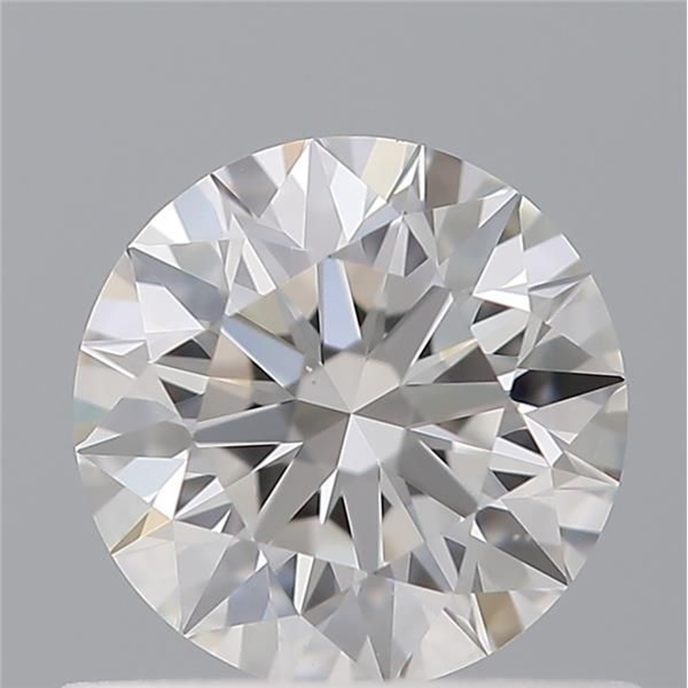 0.55 Carat Round Loose Diamond, D, VS1, Super Ideal, GIA Certified