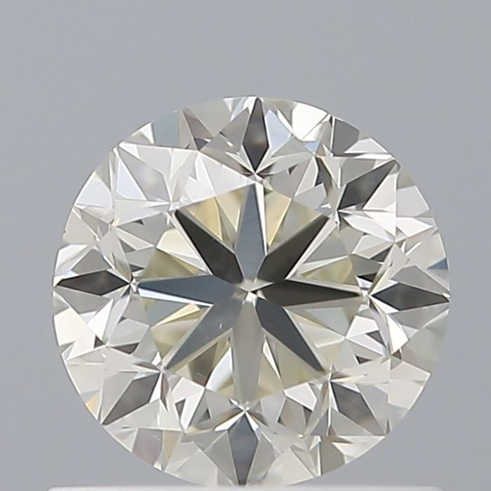 0.71 Carat Round Loose Diamond, L, VS2, Very Good, GIA Certified