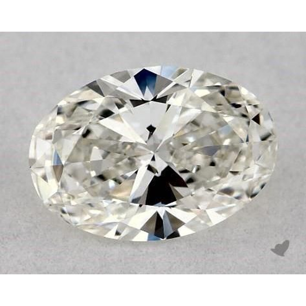 0.60 Carat Oval Loose Diamond, I, VS1, Super Ideal, GIA Certified