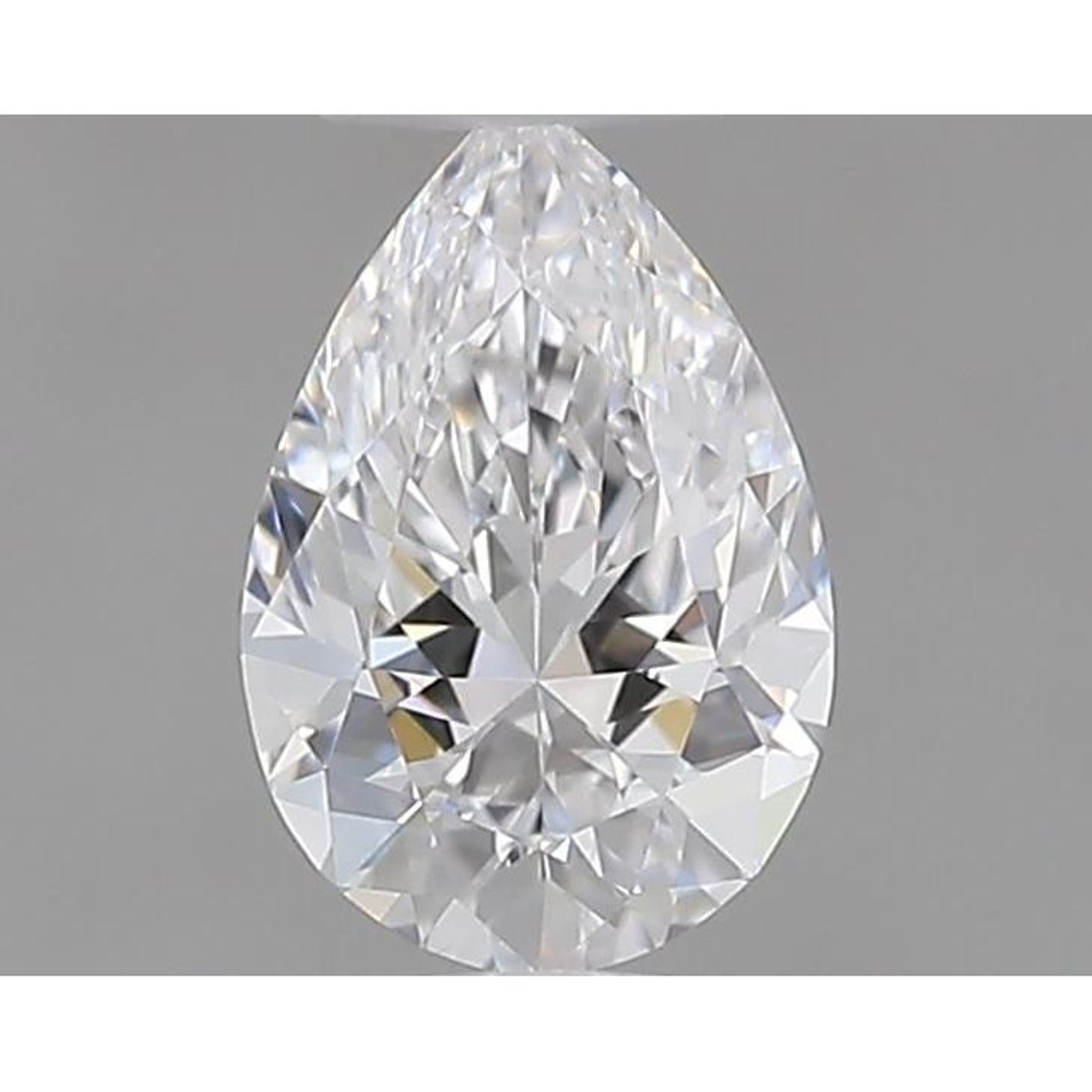 0.30 Carat Pear Loose Diamond, D, VVS1, Super Ideal, GIA Certified | Thumbnail