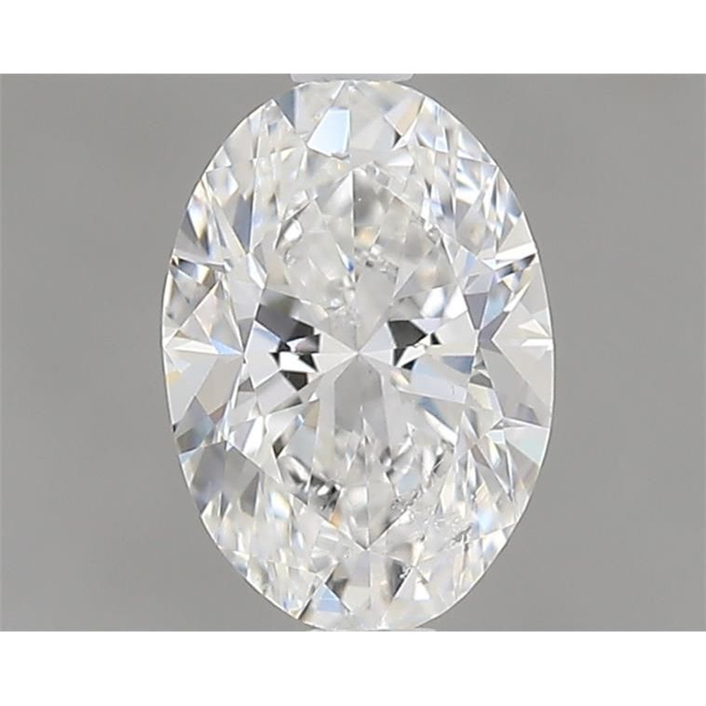 0.50 Carat Oval Loose Diamond, E, SI2, Ideal, GIA Certified