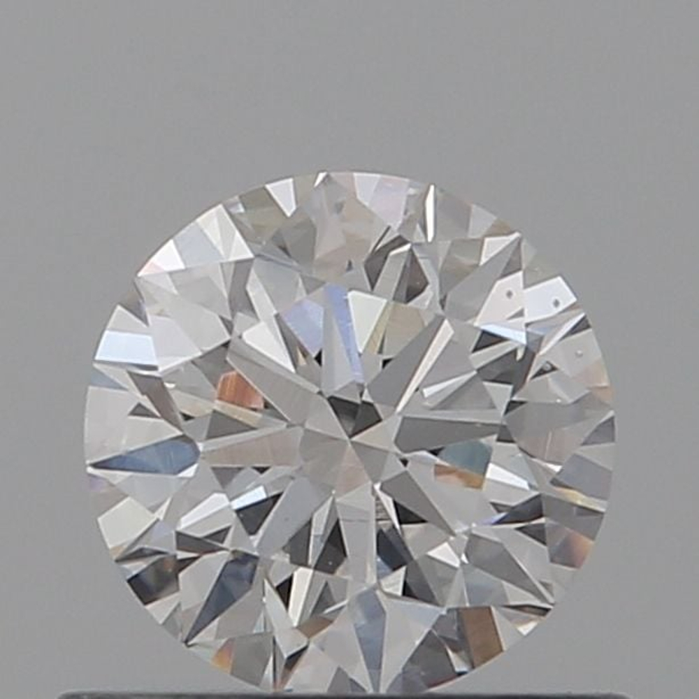 0.55 Carat Round Loose Diamond, D, VS2, Super Ideal, GIA Certified