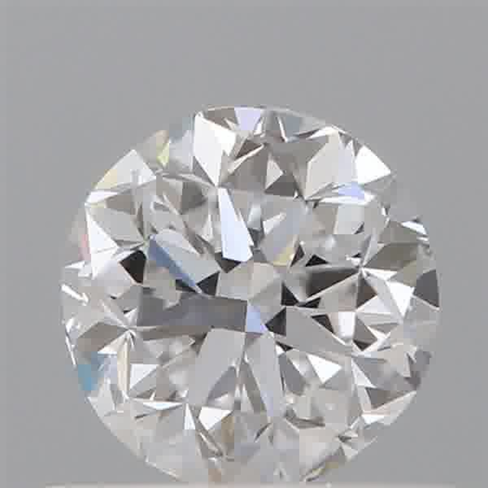 0.50 Carat Round Loose Diamond, D, VVS1, Good, GIA Certified
