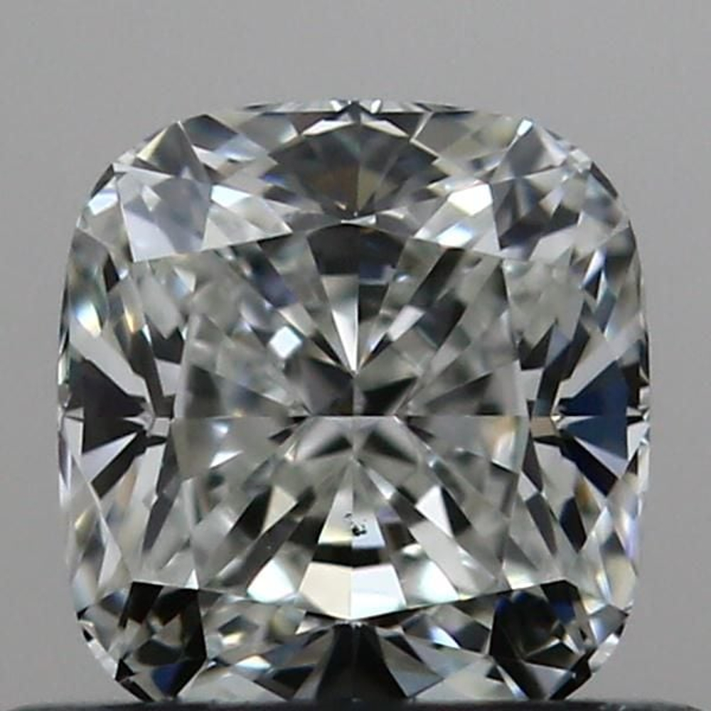 0.53 Carat Cushion Loose Diamond, H, VS2, Super Ideal, GIA Certified | Thumbnail